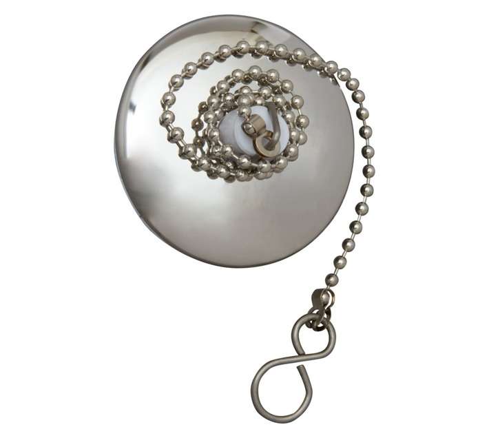 Dejay Basin Plug and Chain - Chrome