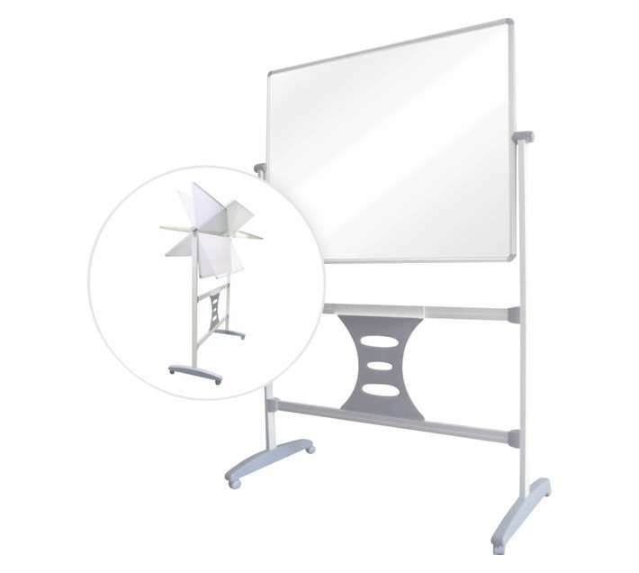 Parrot Products BD4268 Magnetic Revolving Whiteboard (1800 x 1200mm)