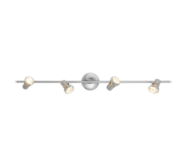 Eurolux S181SC 4 Light Bar Ceiling Light - Silver (50W)