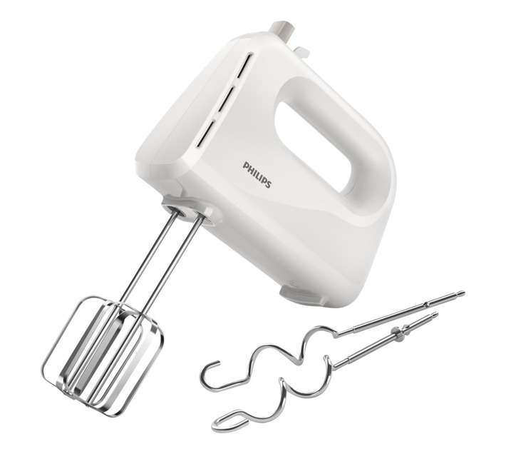 Philips Daily Collection Hand Mixer - Black (300W)