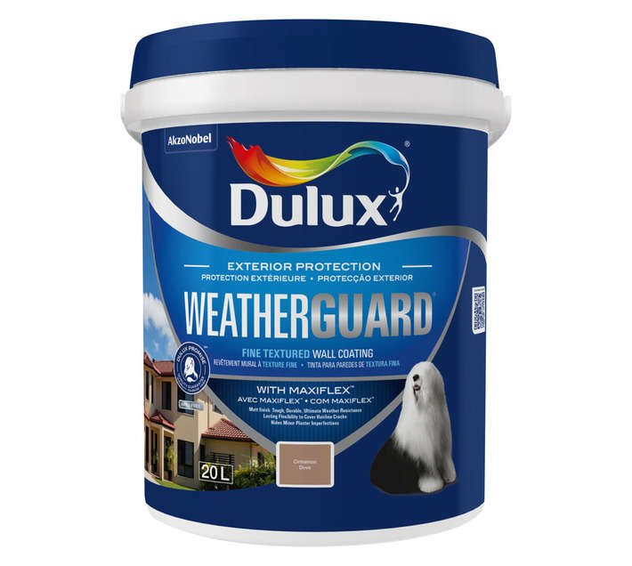 Dulux Weatherguard Fine Textured - Cinnamon Dove (20L)