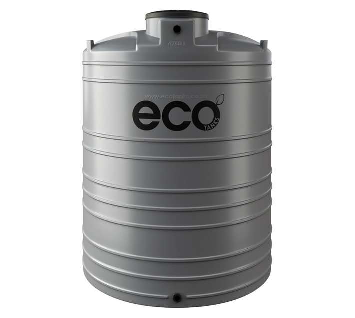 Eco Tanks Vertical Water Tank - Grey (4750L)