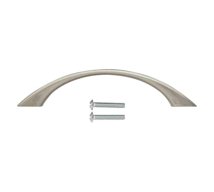 Home and Kitchen Stainless Steel Band Handle - Silver (96mm)
