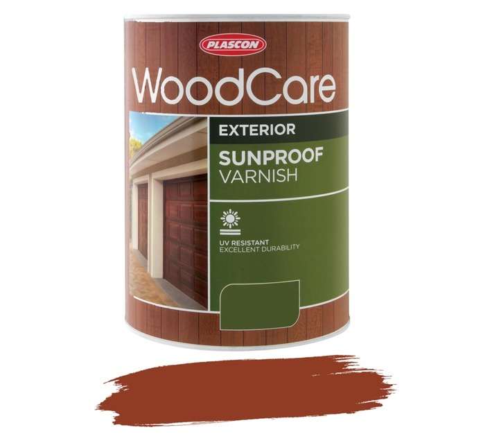 Plascon Woodcare Sunproof Gloss - Mahogany (5L)