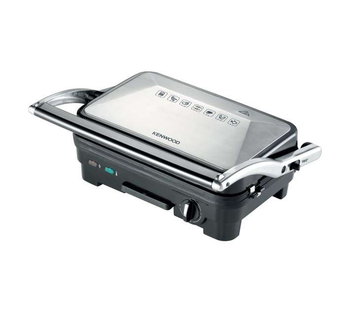 Kenwood HGM50.000SI Contact Grill - Silver/Black (1800W)