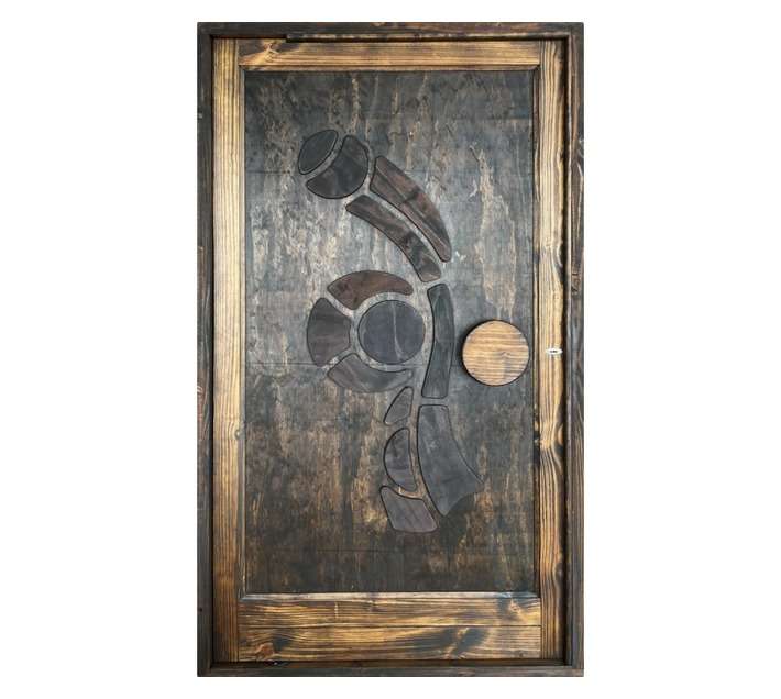 Hardwood Doors Right Hand Ubuntu Pivot Door (1200 x 2100mm)