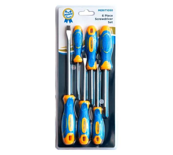 Merit 6 Piece Screwdriver Set