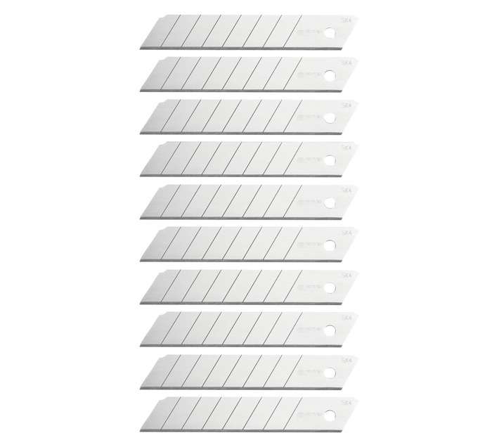 Grip 10 Piece Snap Off Knife Blades (18mm)