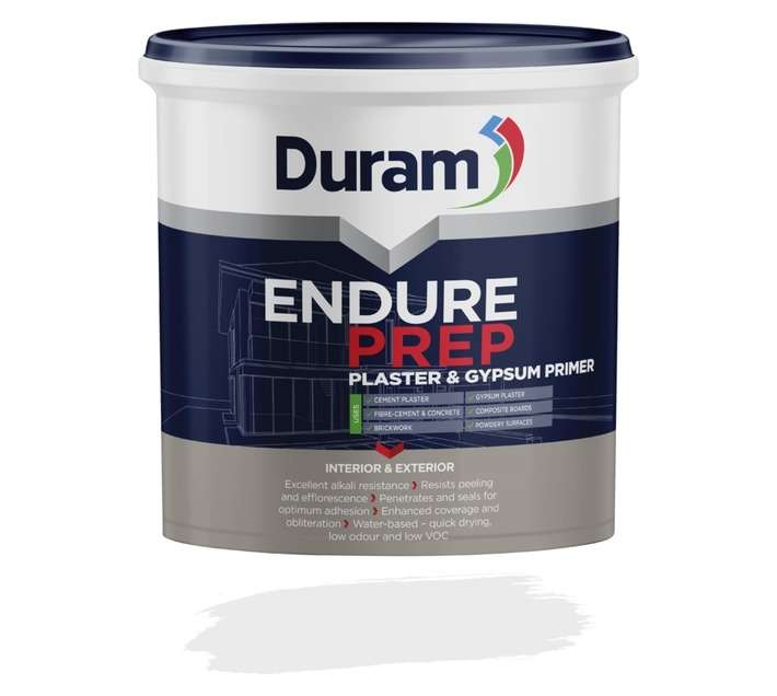 Duram Endure Prep Plaster and Gypsum Primer - White (1L)