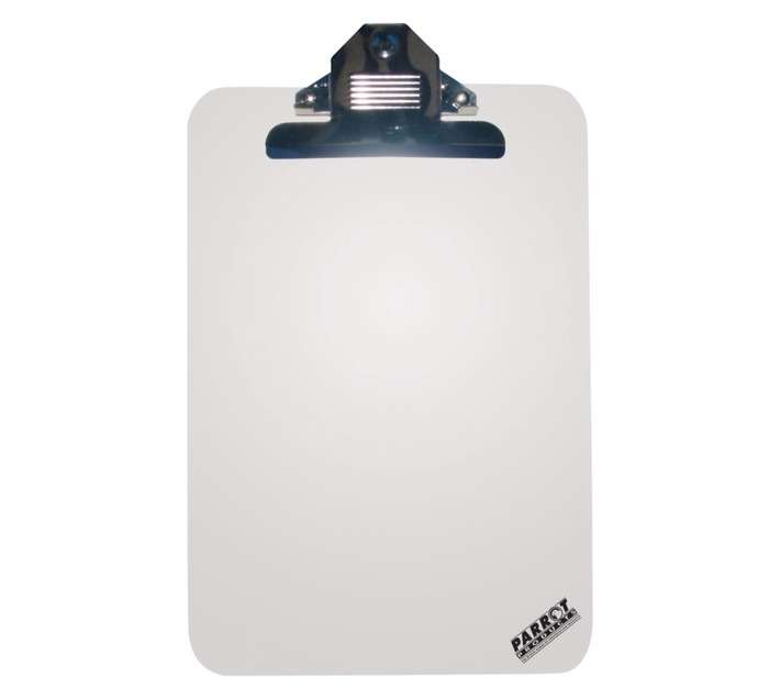 Parrot Products CB3000 A4 Clipboard - White (355 x 230mm)
