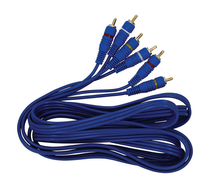Comptronics 3 RCA to 3 RCA OFC Audio Cable (3000mm)