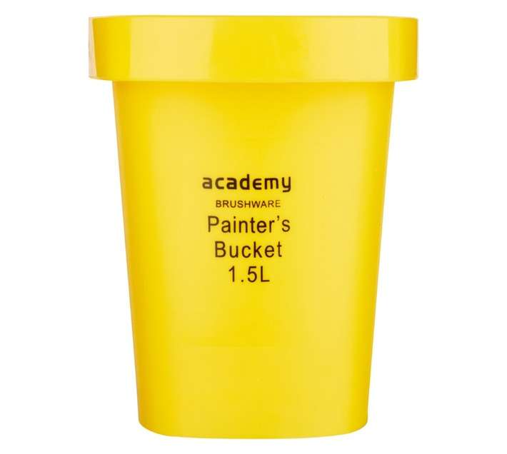 Academy Brushware Painters Plastic Bucket and Magnet (1.5L)