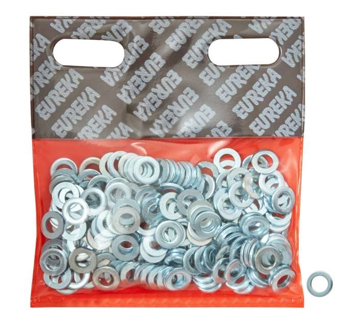 Eureka 200 x Small Flat Washers (6mm)