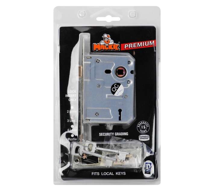 Mackie 3 Lever Lock Forend Brass