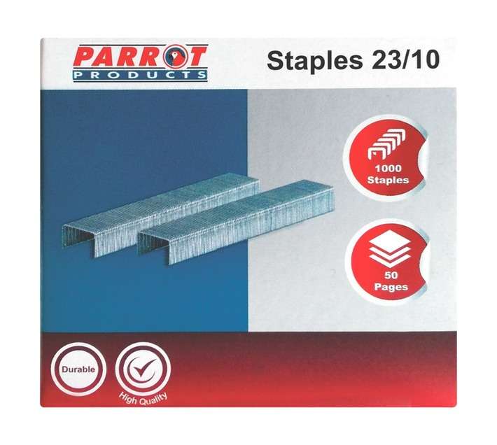Parrot Products SS023/10 50 Page 1000 x 23/10 Staples