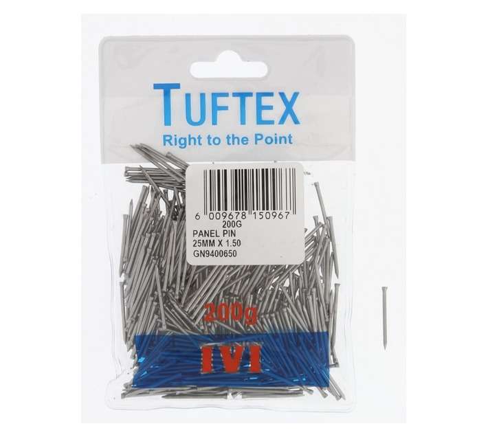 Tuftex Panel Pins (25 x 1.5mm)