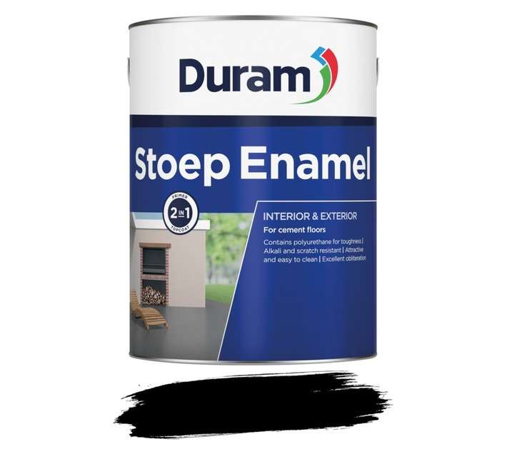 Duram Stoep Enamel - Black (5L)