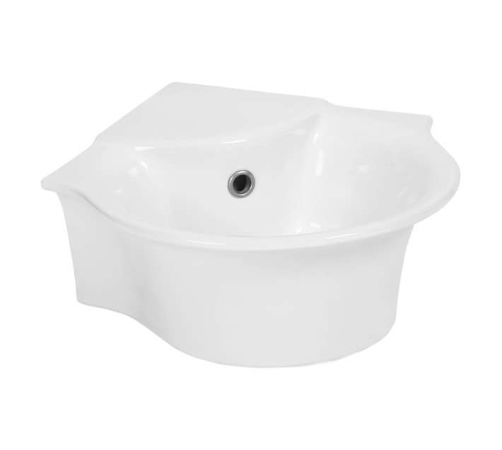 Betta Compact Basin - White