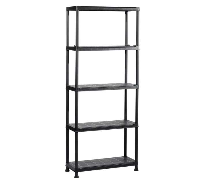 Keter 5 Tier Shelf - Black (320 x 750 x 1770mm)