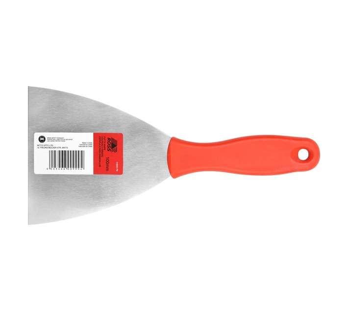 Ross F4055 PK Putty Knife - Red/Silver (100mm)