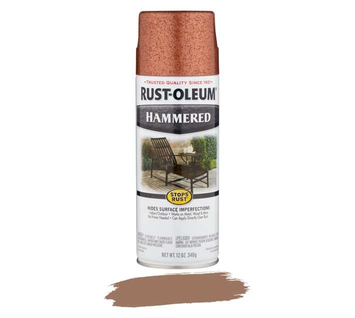 Rust-Oleum Spray Paint Stop Rust - Hammered Copper (340g)