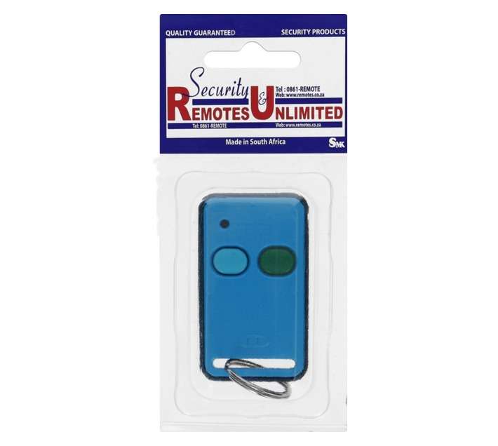 ET Systems 2ET434CH 434MHZ 2 Button Remote - Blue