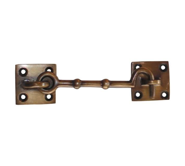 Euro Brass Cabin Hook - Antique Brass (100mm)