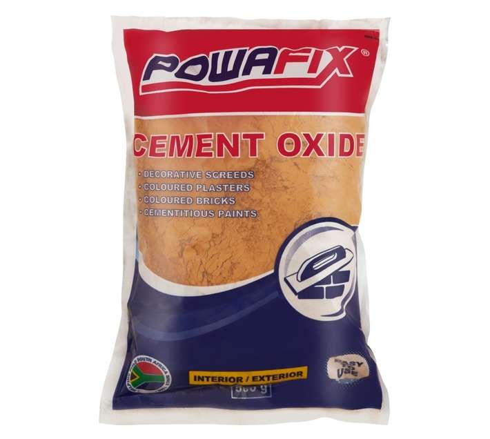 Powafix Dry Oxide - Yellow (500g)