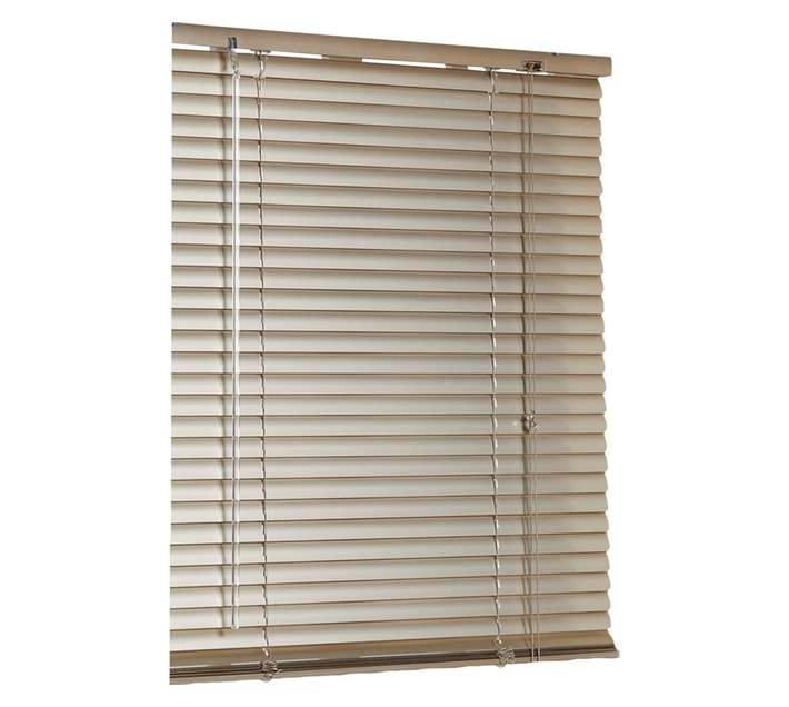 Design House Aluminium Venetian Blind - Fawn (600 x 1000 x 25mm)