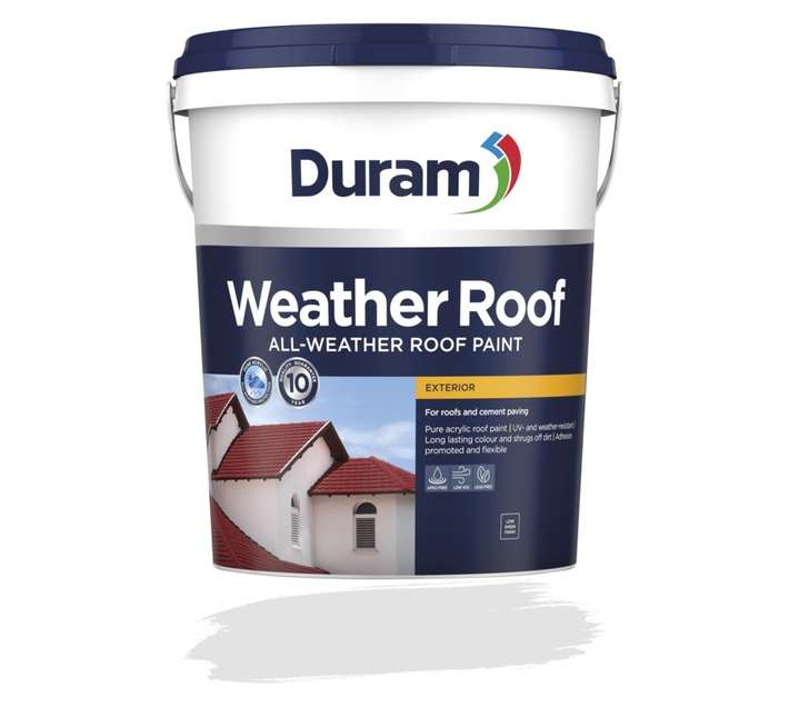 Duram Weather Roof - White (20L)