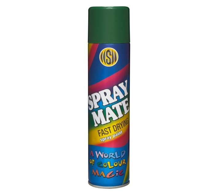 Spraymate Spray Paint Fast Drying - Brilliant Green (250ml)