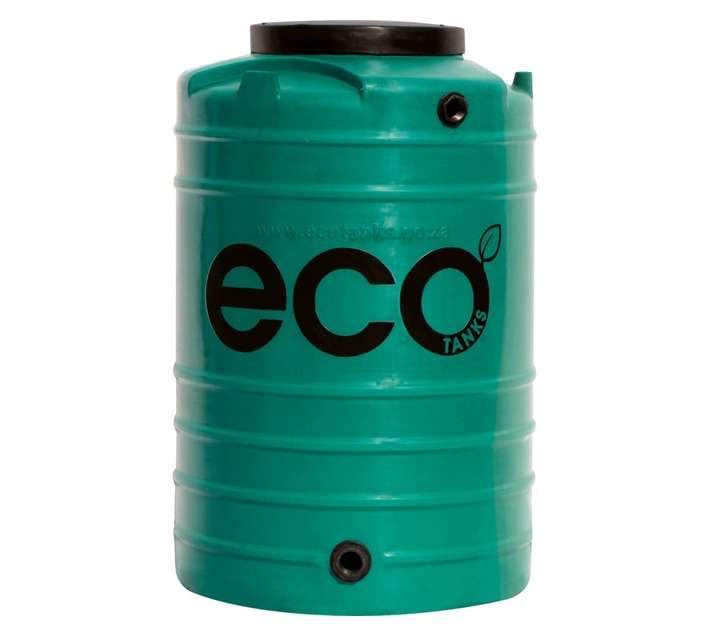 Eco Water Tank 500L Vertical - Green