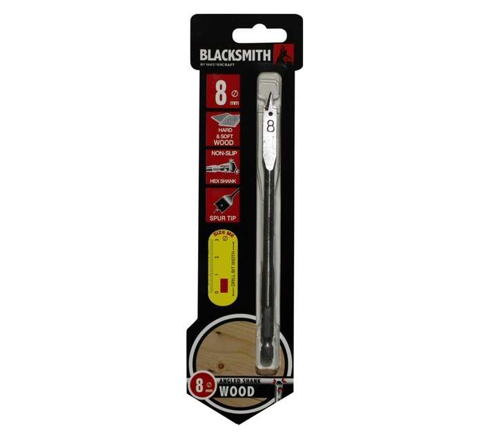 Blacksmith 8.0mm Flat Wood Drill Bit