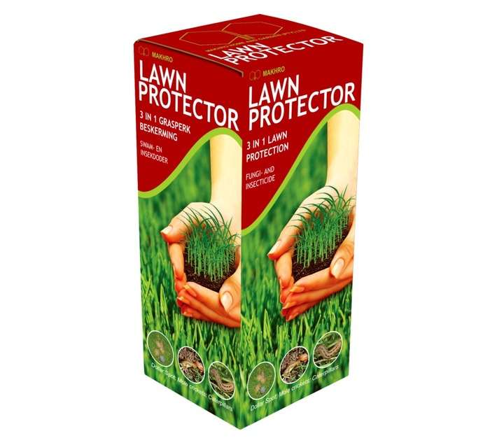Makhro LAWNP 3 In 1 Insecticide and Fungicides Lawn Protection (50 x 55 x 120mm)