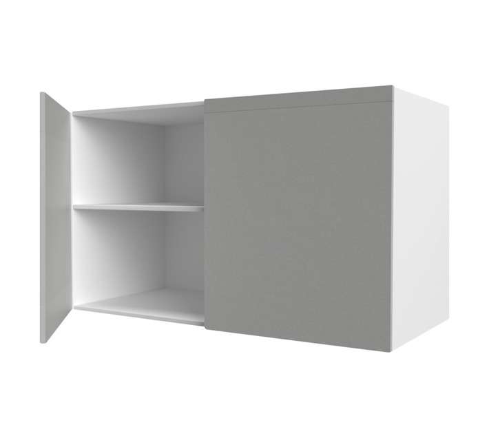 Home and Kitchen Melamine Top Cabinet Unit - Stone Grey (1200 x 300 x 720mm)