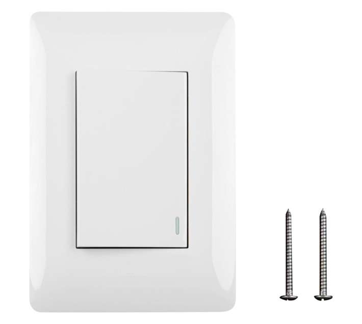 Ysalis 1 Lever Switch Large Module - White