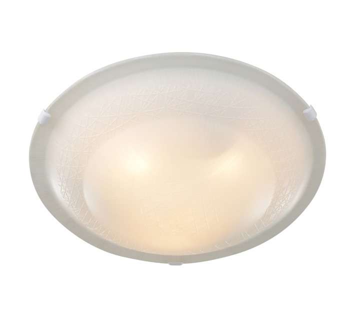 Radiant Aztec Ceiling Light - White (300mm)