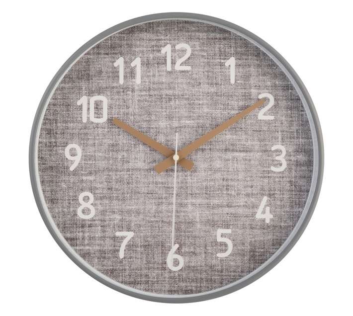 Design House Linen Clock (300 x 300mm)
