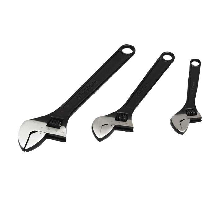 Mastercraft 3 Piece Adjustable Wrench Set