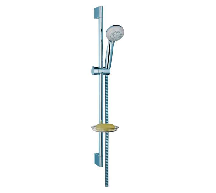 Hansgrohe 1J 650 Croma Showerhead Set - White/Chrome (100mm)