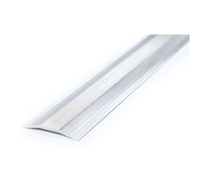 Falcon Tiling Aluminium Strip Transition Cover - Silver (1000 x 45mm)