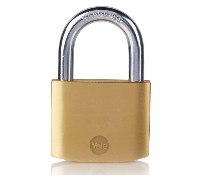 Yale Brass Padlock (50mm)