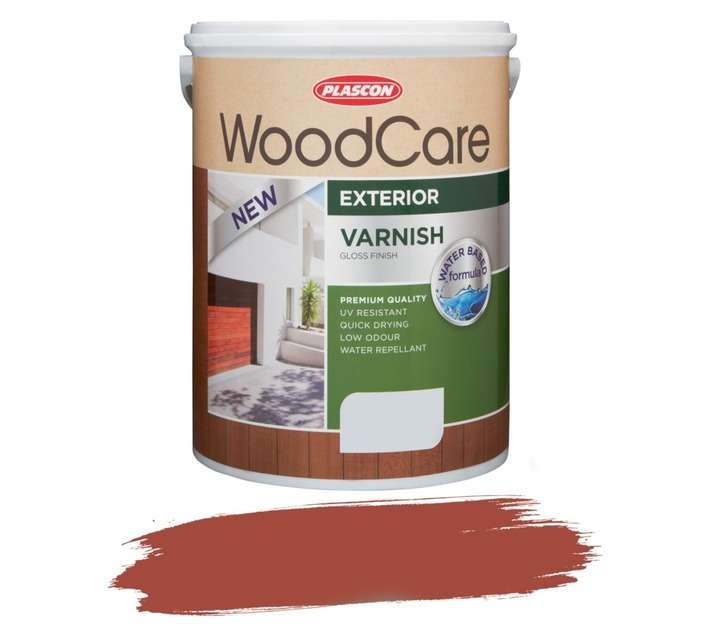 Plascon WoodCare Sunproof Varnish Gloss - Oregon Pine (5L)