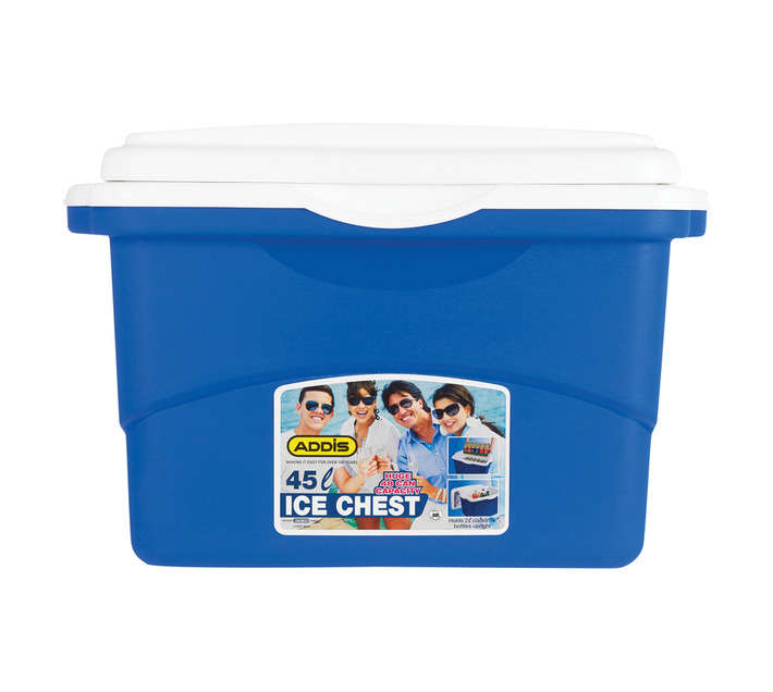 ADDIS ICE CHEST OLD SHAPE 45L BL