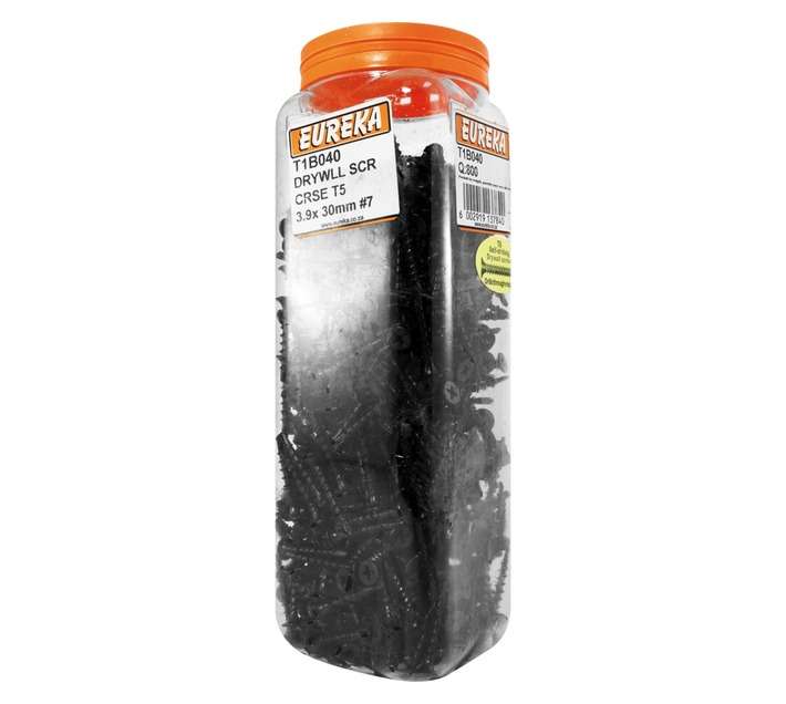 Eureka 800 x Coarse T5 Drywall Screws (30mm)