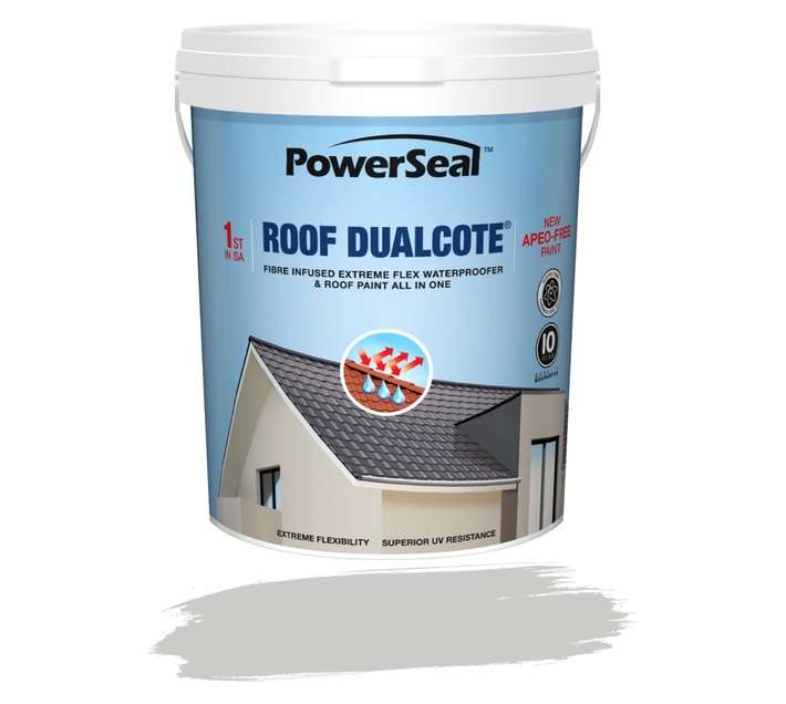 Powerseal Roof Dualcote - Grey (20L)