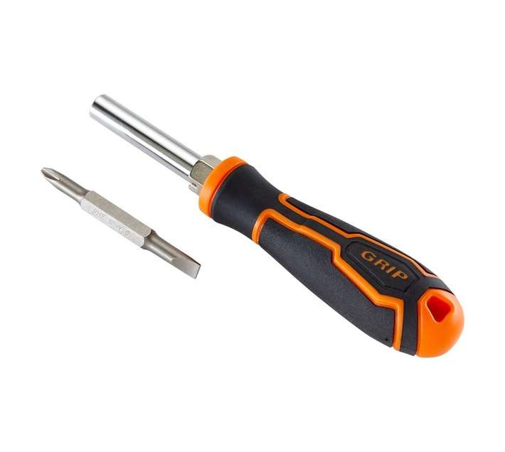 Grip Screwdriver and Bit Set 6 in 1