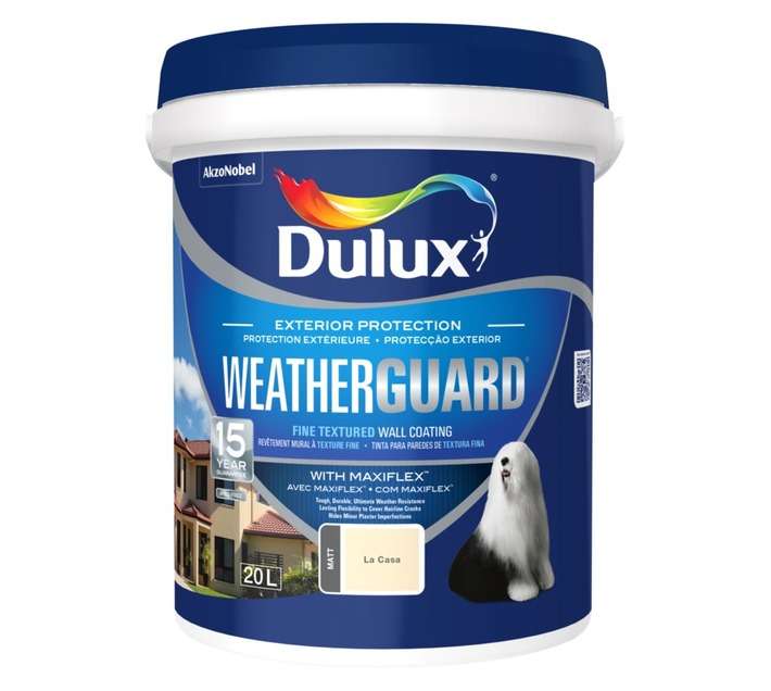 Dulux Weatherguard Fine Textured - La Casa (20L)