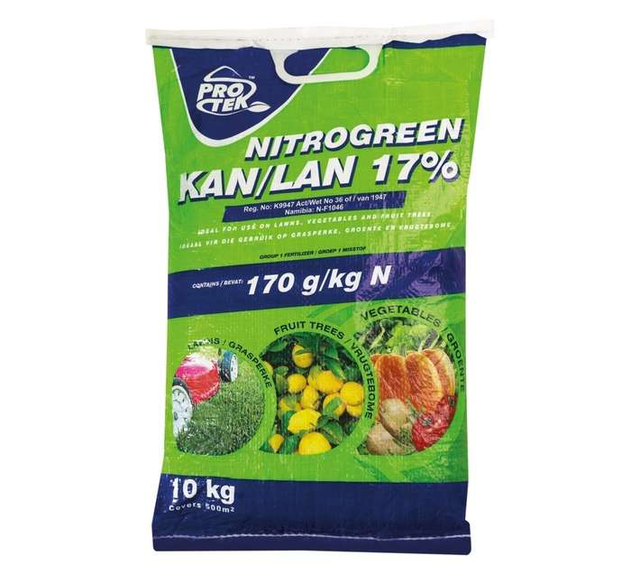 Protek Nitrogreen Kan/Lan Fertiliser (10kg)