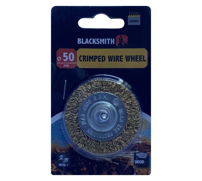 Blacksmith Crimped Wire Wheel (50mm)
